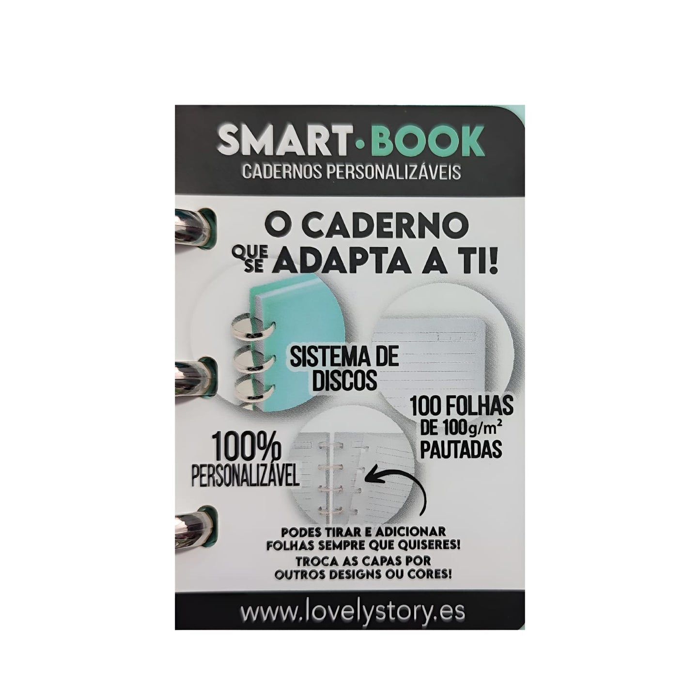 Pai a tua imaginação - caderno A5 ecosmart