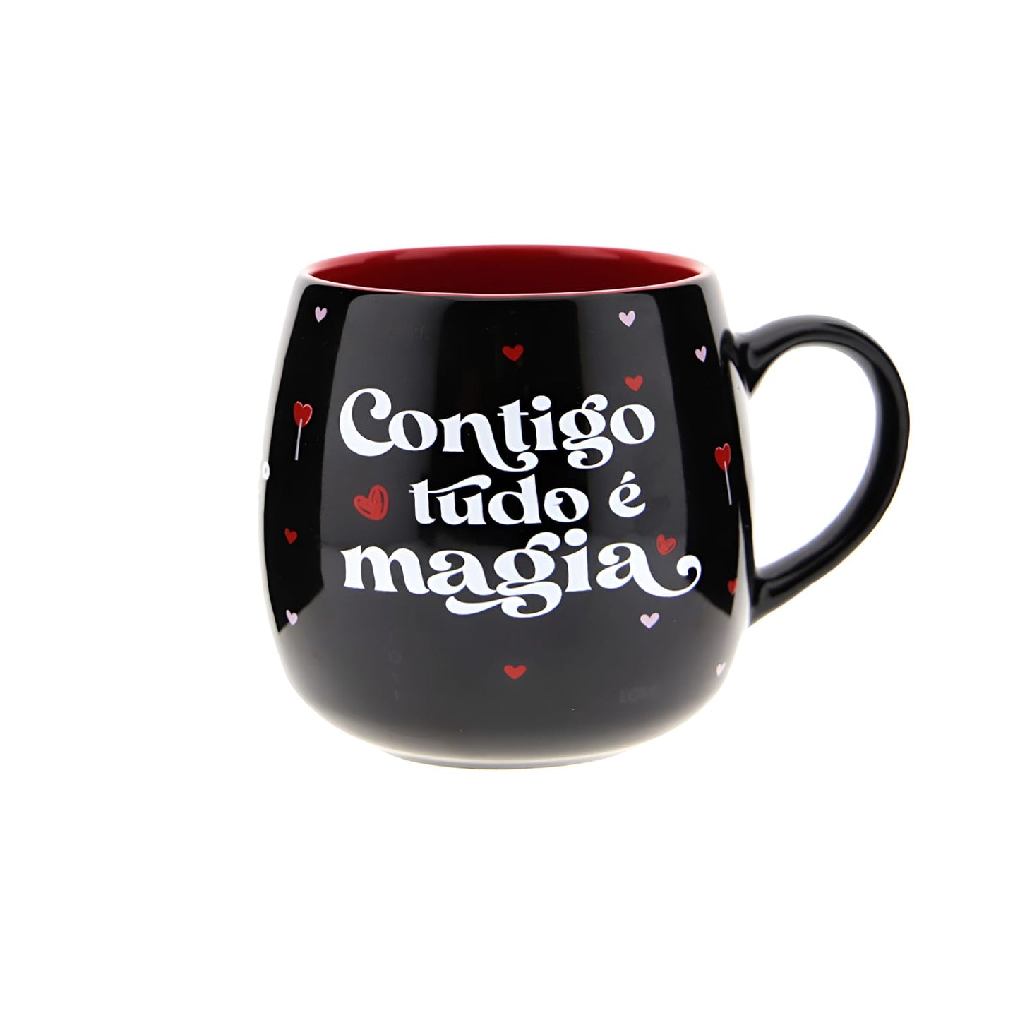 Caneca Oval 400ml- Contigo tudo é magia
