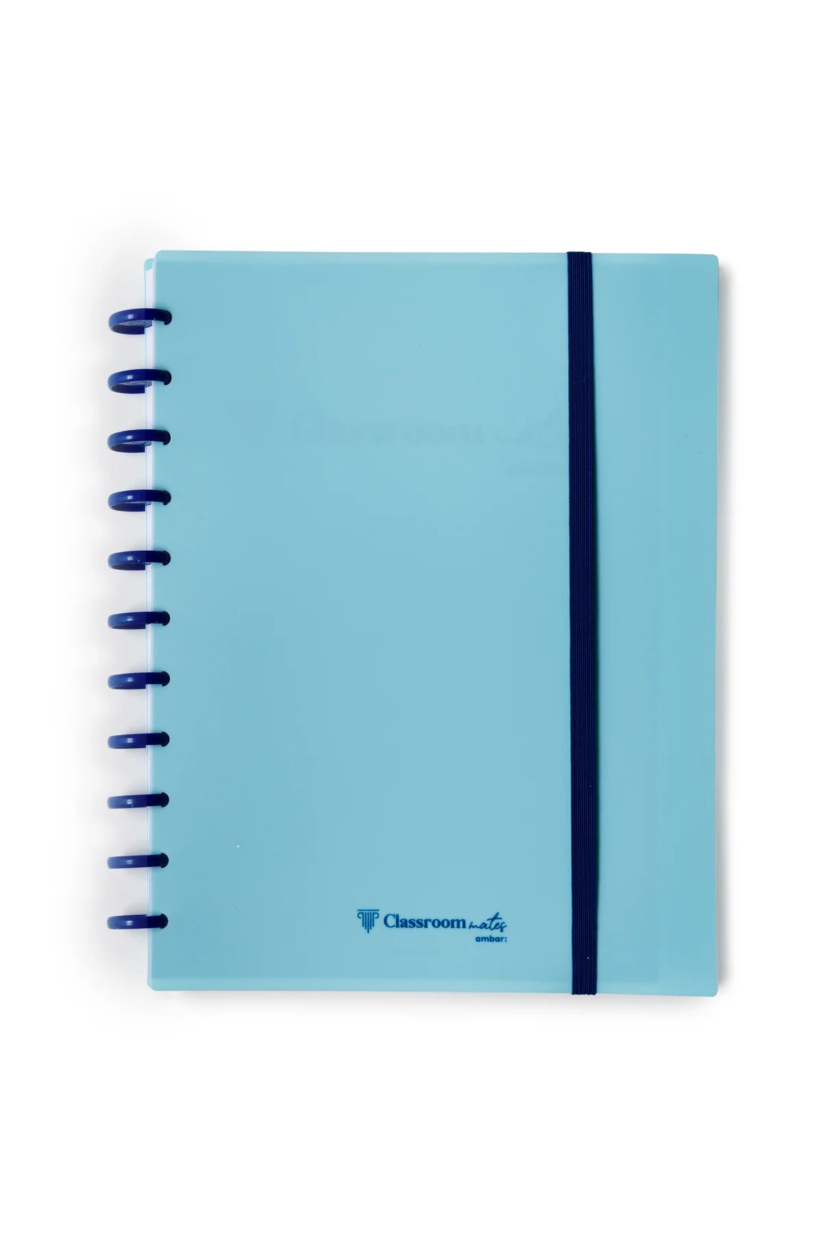 Ámbar | Cuaderno liso EcoSmart A4 PP ClassroomMates | Azul 