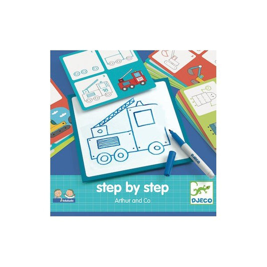 Djeco | Step by Step | Desenha Passo a Passo
