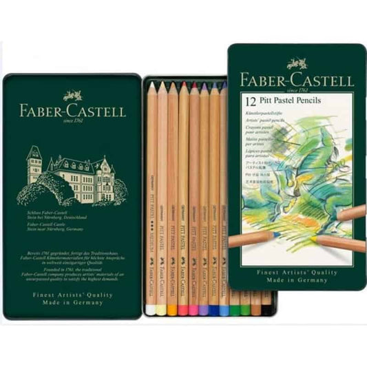 Lápis Faber Castell Pitt Pastel | 12 un