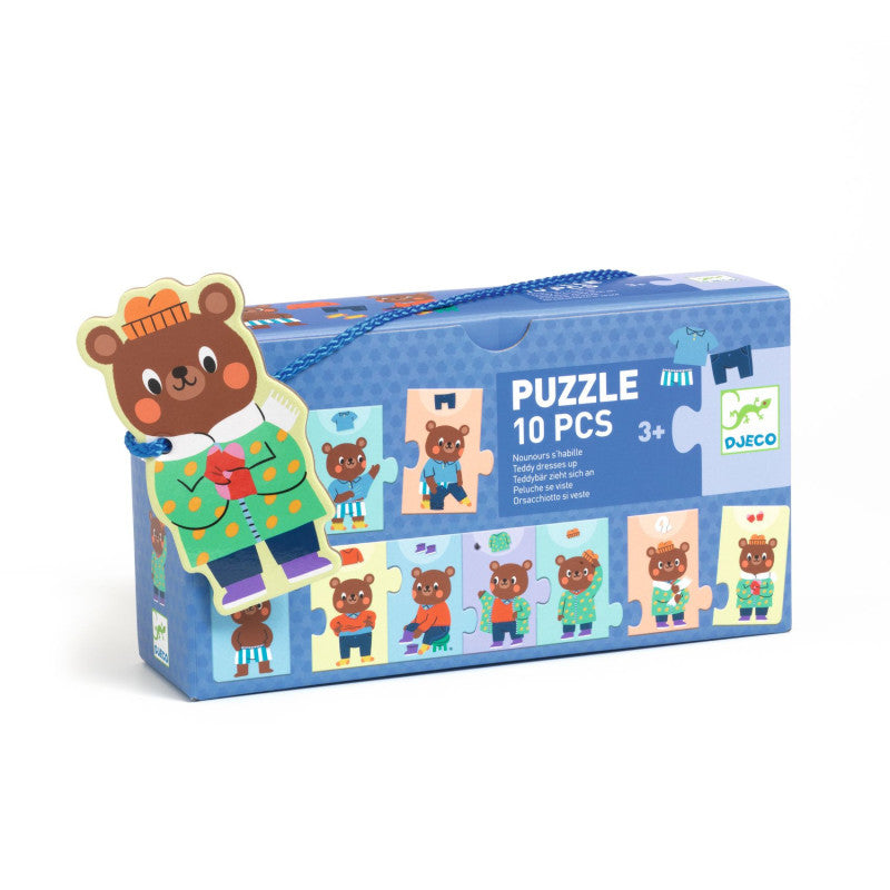 Puzzle - O ursinho veste-se