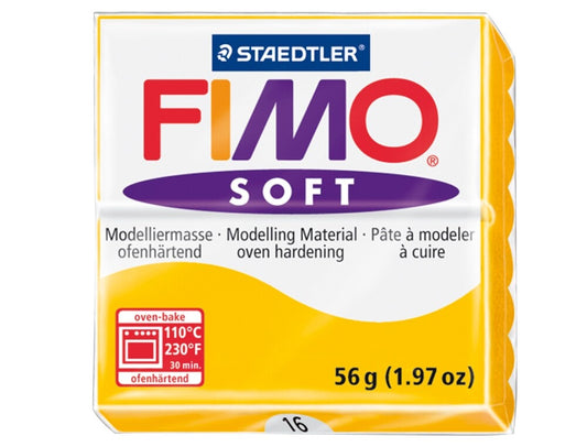 Staedtler | Pasta de modelar suave Fimo 50 | Amarillo