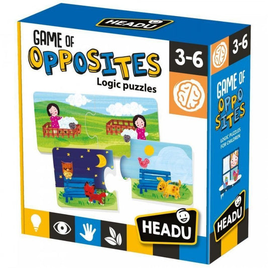 Cabeza | Juego de opuestos