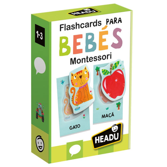 Cabeza | Tarjetas didácticas | Montessori táctil