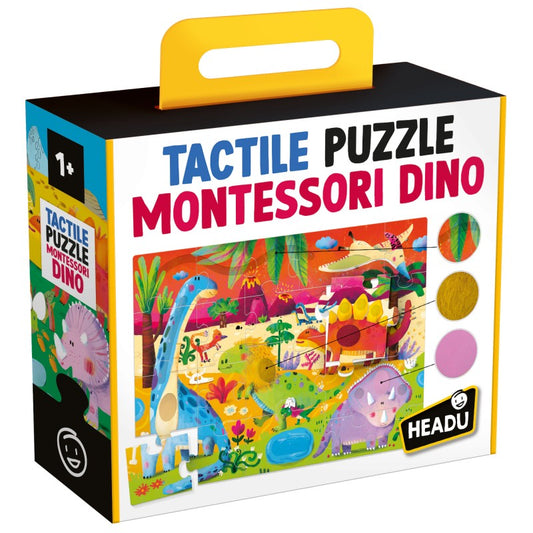 Cabeza | Rompecabezas táctil Dino