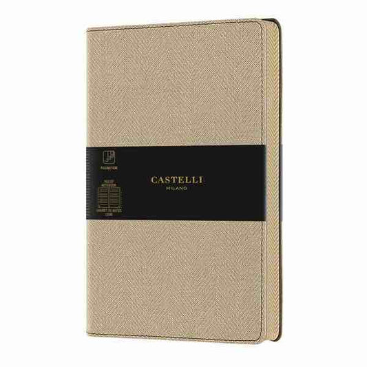 Notebook Castelli Milano - Harris A5 Desert Sand