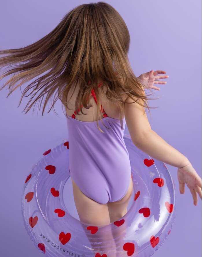 Bóia - LILA HEARTS - 55cm