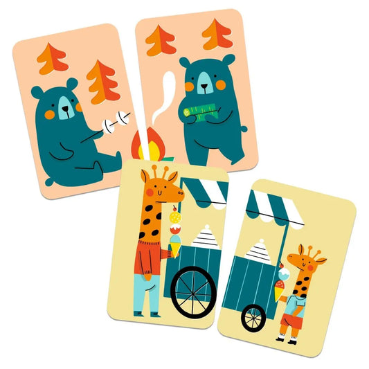 Misti'Loup - Jogo de cartas para formar pares
