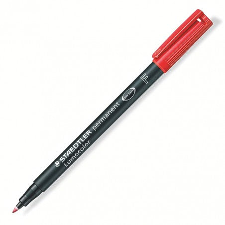 Rotulador Staedtler Lumocolor 318-2 Punta 0,6 mm Rojo