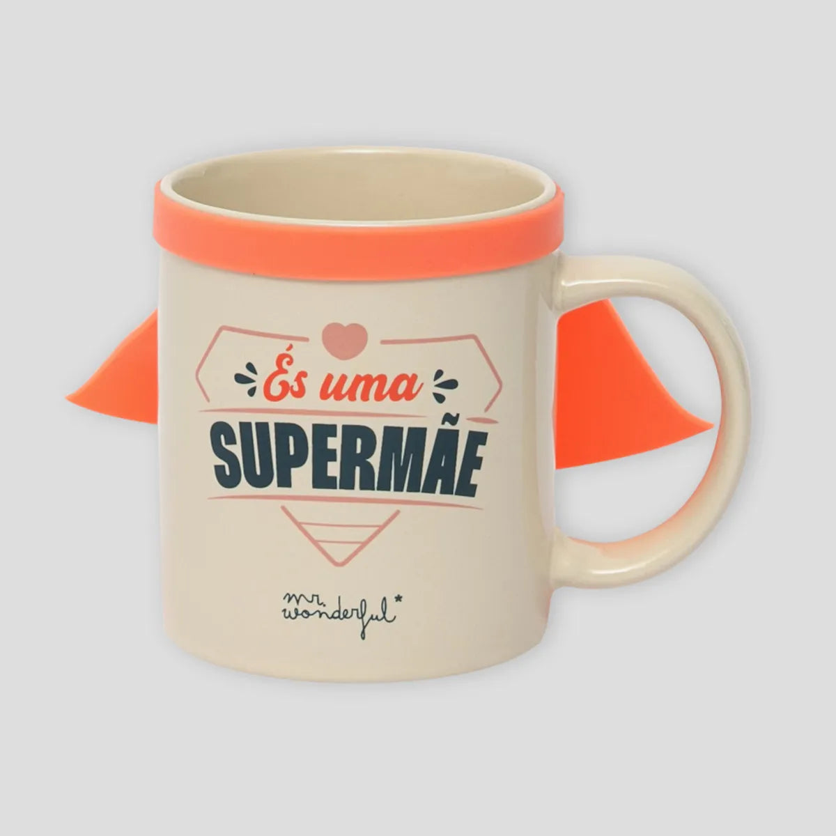 Mr. Wonderful | Caneca com capa | És uma supermãe