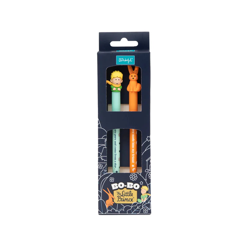 Set Canetas apagáveis Bo-Bo O Princepezinho e a Rosa