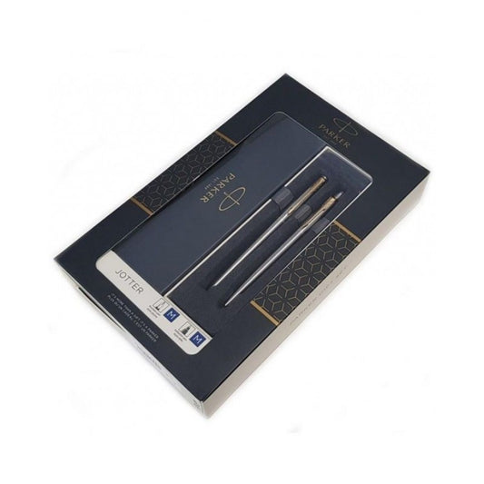 Parker | Juego de bolígrafo y bolígrafo Duo Jotter de acero