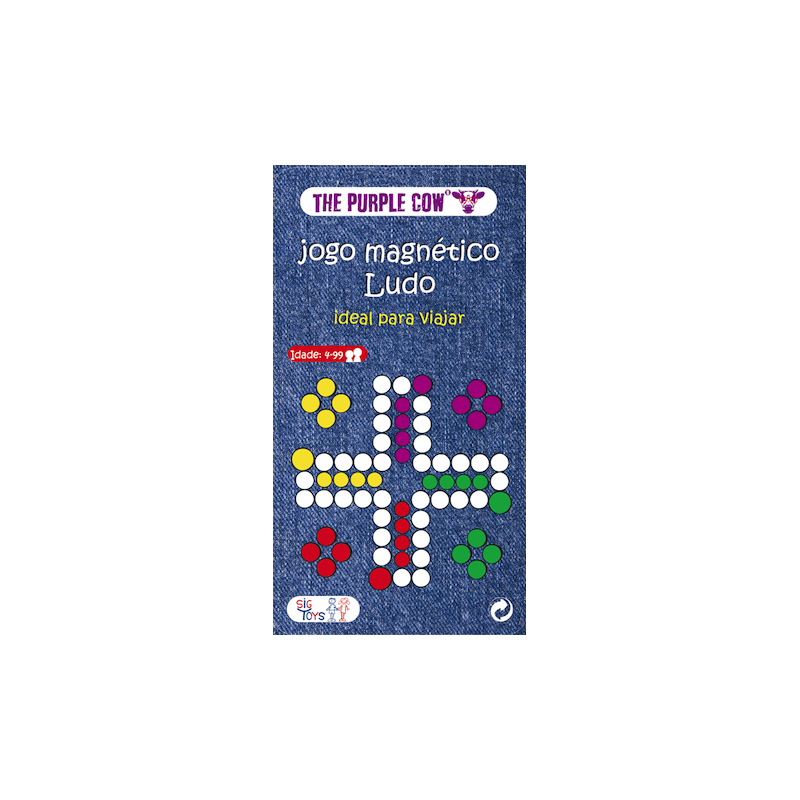 Jogo magnético - Ludo