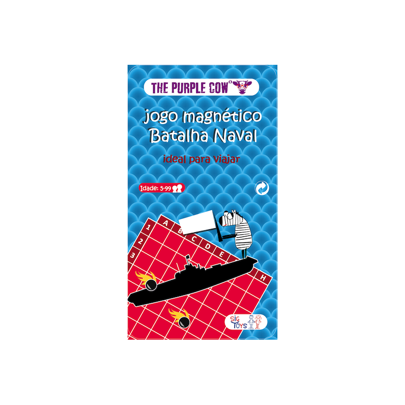 Jogo magnético Batalha Naval