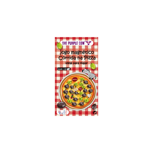 Jogo magnético - Corrida na pizza