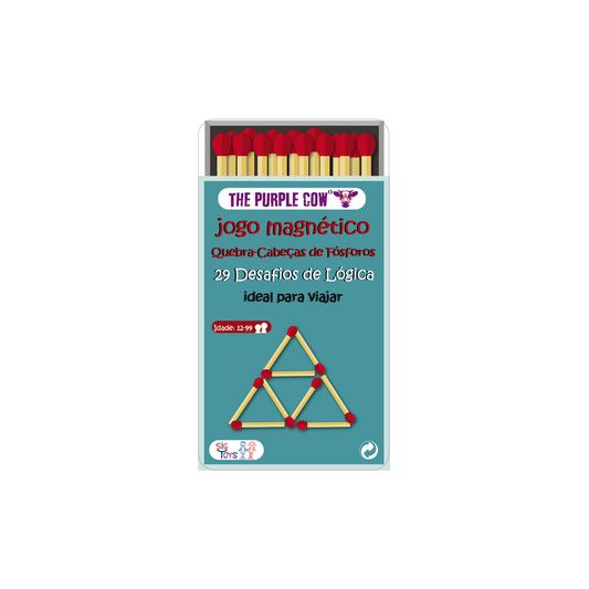 Jogo magnético - Quebra-cabeças de fósforos
