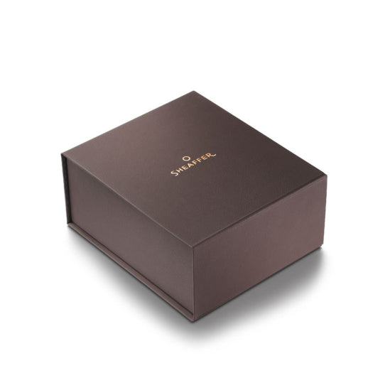 SHEAFFER 100 - Conjunto caneta + tinteiro coffe Edição limitada