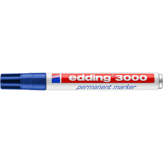 Edding | Marcador Permanente 3000 | Azul