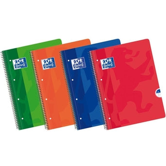 Caderno A4 espiral Oxford