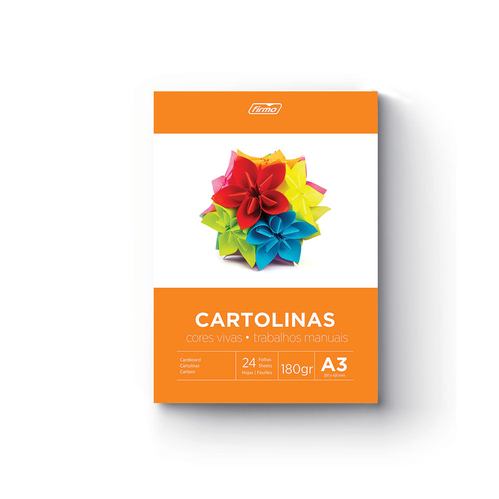 Firmo | Bloco 24 Cartolinas | A3