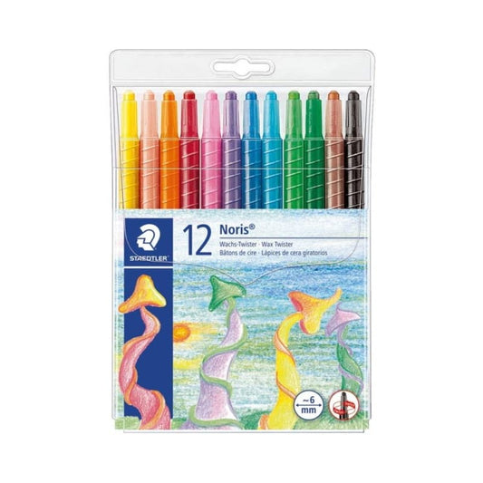 Staedtler | Lápis de Cera Noris Club Twister | 12 un