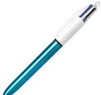 BIC 4 cores Azul